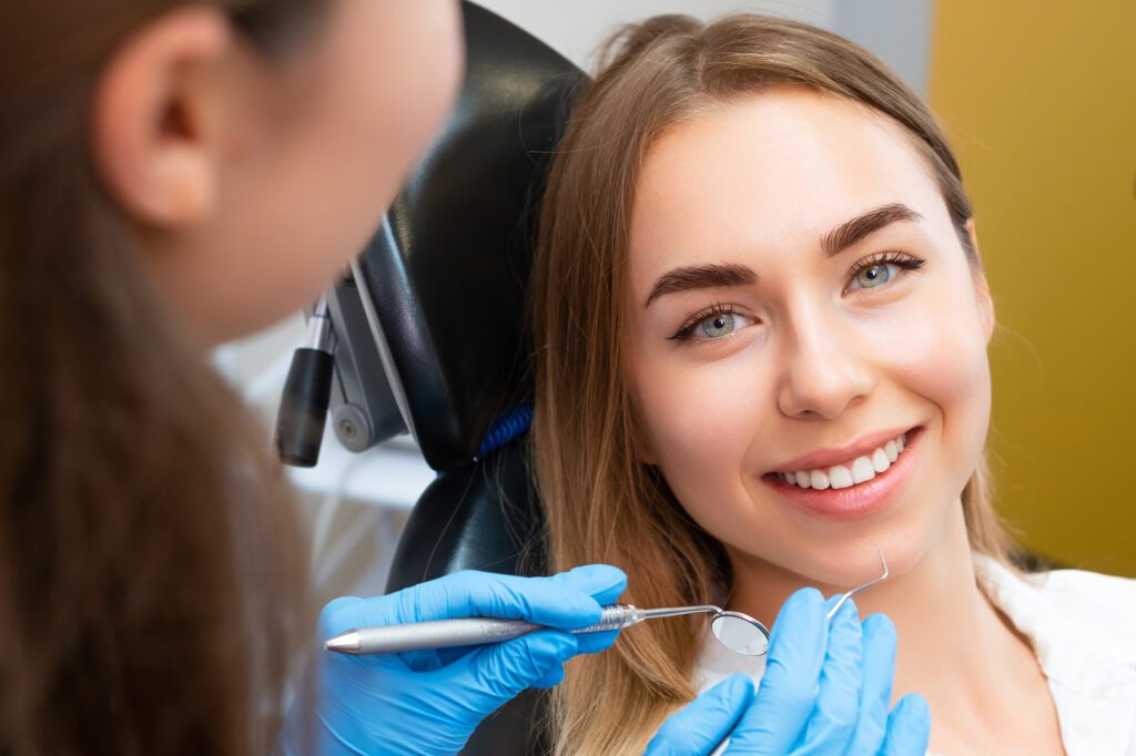 Person in Folsom smiling after getting cosmetic bonding